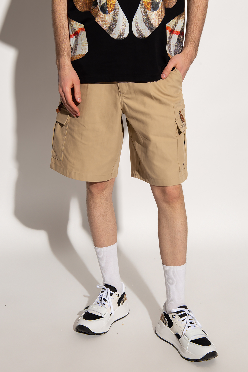 Burberry on sale cargo shorts